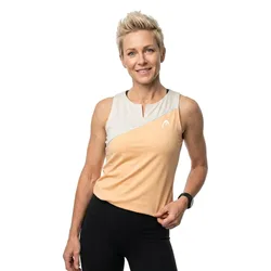 Spirit Sleeveless T-shirt Apricot / Light Blue M