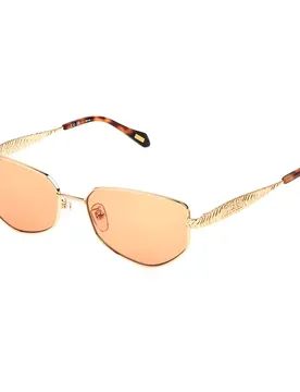 Occhiali Da Sole Da Donna Sjc200-58300y 58x17x10 Mm Shiny Rose Gold Orange/CAT1