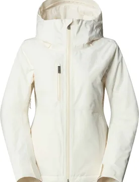 Atmungsaktive Skijacke W Descendit Jacket White Dune für Damen Größe M Beige - The North Face - FashionsVida