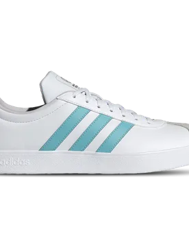 VL Court Herren Sneaker - Weiß - Größe 46 - Leder White 46 - Adidas - FashionsVida