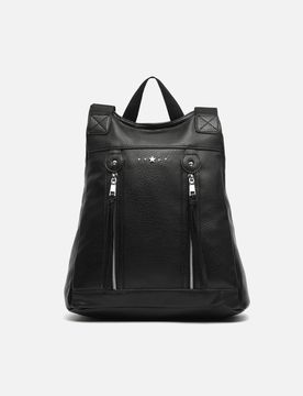 Zaba Diebstahlsicherer Rucksack mit Metalldetails