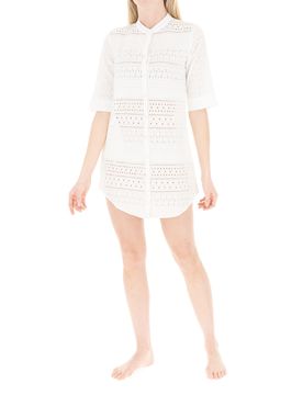 Copricostume caftano BIANCO S