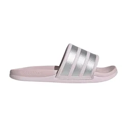 Adilette Comfort 2.0 Slides Almost Pink / Silver Met / Almost Pink UK 9 Women