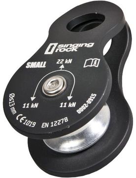 Small roll poleas escalada Negro (UNICA)