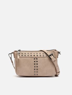 Kalani small crossbody bag with metallic details ED