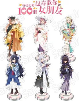New 100 Girlfriends Double Sided Print 15cm Acrylic Stand & Keychain Anime Decor Gift - Aliexpress - FashionsVida