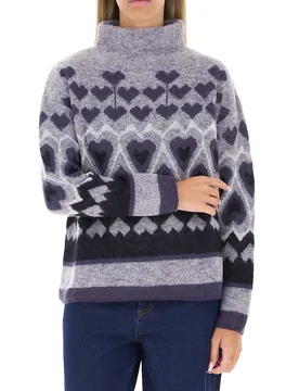 Maglione misto mohair GRIGIO SCURO M - Pennyblack - FashionsVida