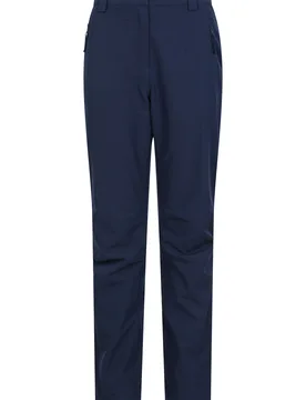 Arctic Ii' Womens Thermal Trousers Casual Stretchy Fleece Lined Outdoor Pants Navy - Size 22 Uk - Mountain Warehouse - FashionsVida