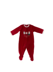Tutina maniche lunghe ROSSO 068/6M
