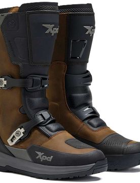 Stivali Moto X-ADVENTURE H2OUT Marrone taglia 38