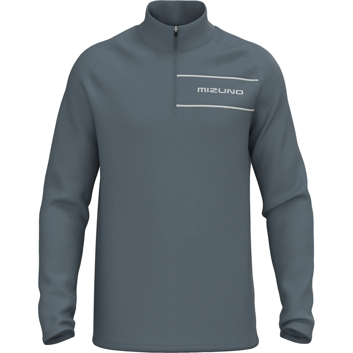 Mizuno Layer Box 1/4-Zip, grau xxl - Mizuno - FashionsVida