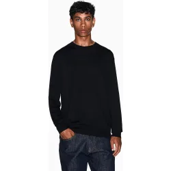 Jersey de hombre cuello redondo con logo