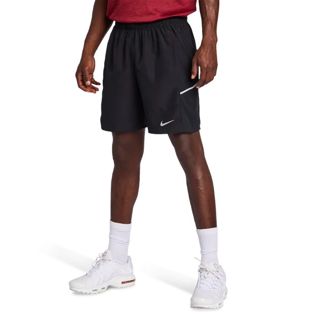 Miler Men Shorts - Black - Size L - Poly Woven - Black - Size: Large - Nike - FashionsVida