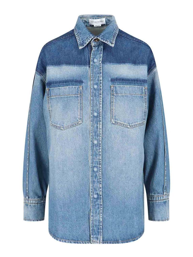 Camicia Oversize In Denim