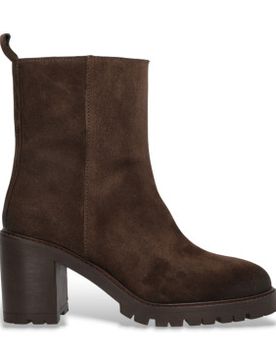 Para mujer. 522211 Botines de ante Valley (38), 8 a 10cm, Cremallera, Casual