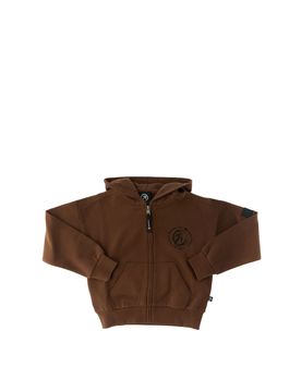 Felpa con cappuccio MARRONE XL