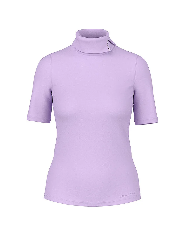 Jersey de cuello alto morado 42 - Marc cain - FashionsVida