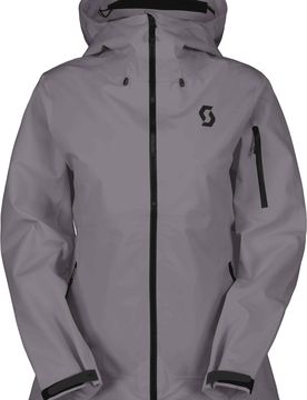 Schicht Wetterschutzjacke Explorair 3L Jacket W Evening Grey für Damen Größe L Grau