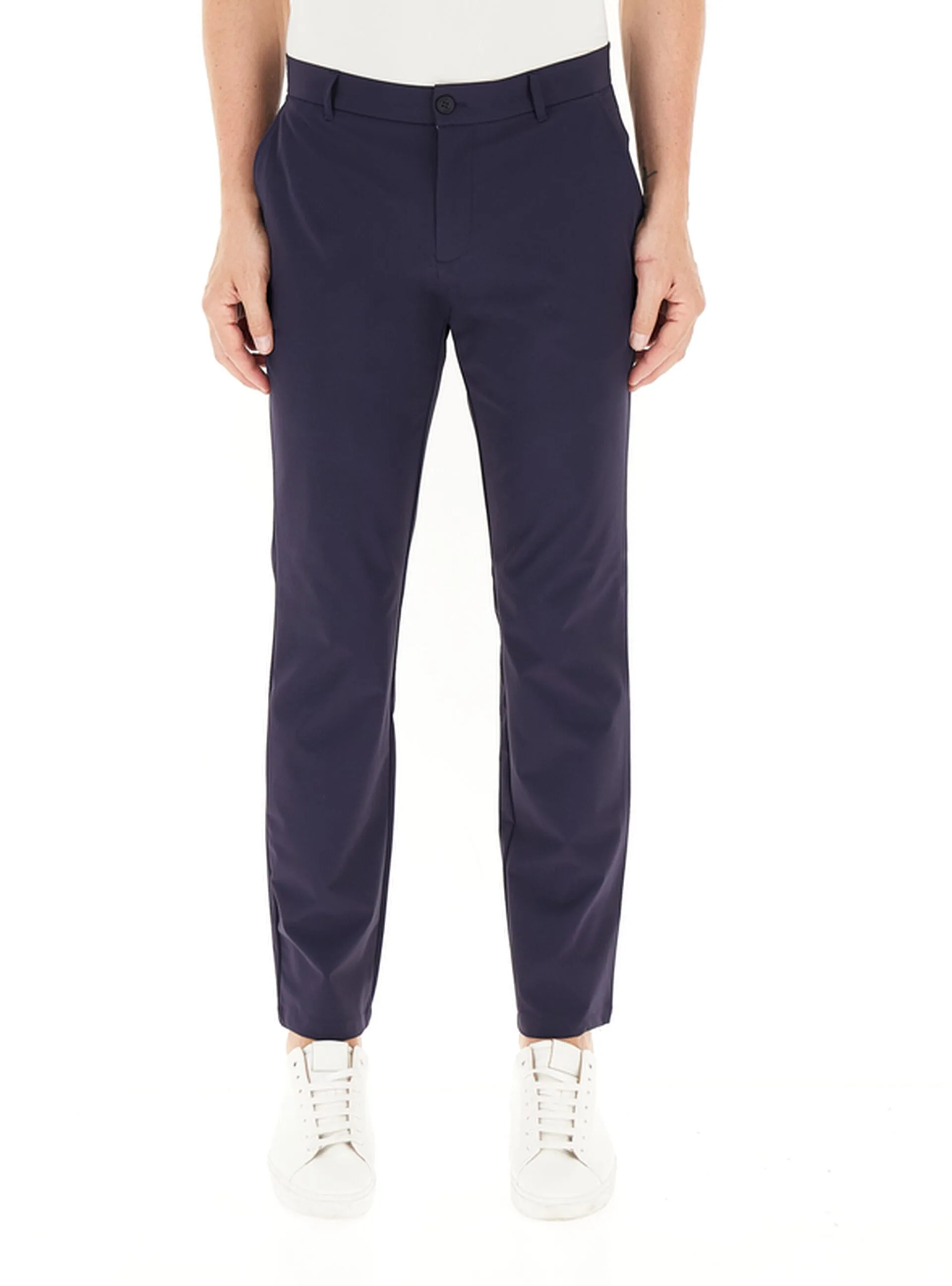 Guess Pantalone Chino BLU NAVY 30 - Guess - FashionsVida