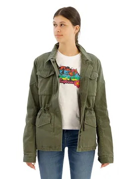 Giacca Military M65 Lined Washed Khaki M
