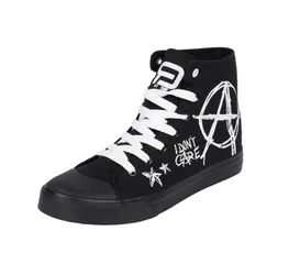Sneaker high schwarz/weiß "Basic" von - Unisex - unisex