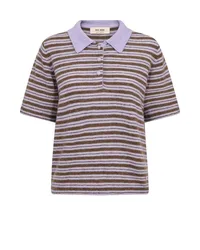 MMMilvi SS Stripe Polo knit female