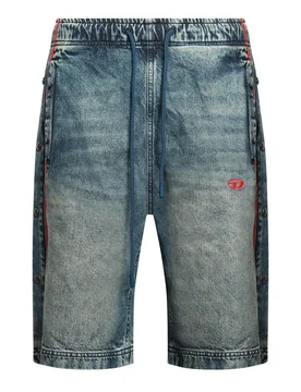 Mens D Axfor Short Denim Shorts In Blue - Size Medium - Diesel - FashionsVida