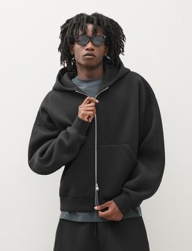 Sweat À Capuche Technique Xl Noir