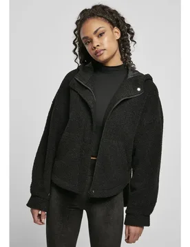 Veste Sherpa Big Black 4XL - Urban classics - FashionsVida