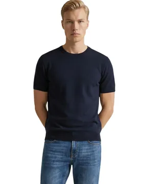 Yos Herren T-Shirt Blau 517775