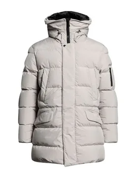 Pufferjacke & Daunenjacke Herren Hellgrau 54,56,58 Herren - Moorer - FashionsVida