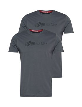 ALPHA INDUSTRIES Camiseta gris