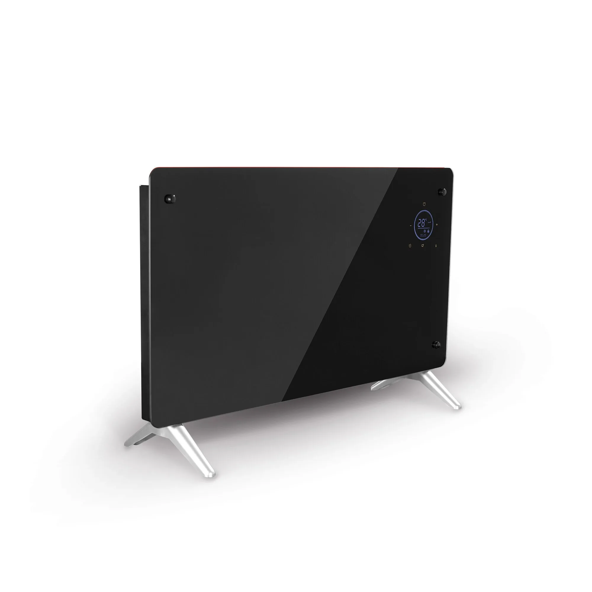 Heizkonvektor Glaspanel 2000W schwarz - EASYmaxx - FashionsVida