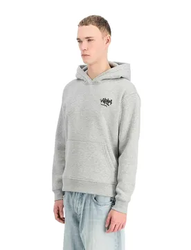 Industries Sweat à Capuche Signature Grey Heather XL