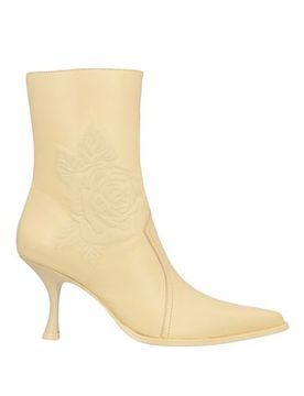 Botines de caña alta Mujer Hueso 35 Mujer