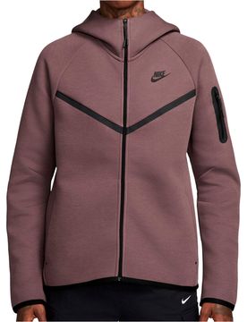Sportswear tech windrunner sudadera mujer Marron (L)