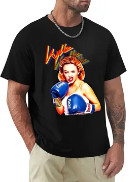 Creative The Role Loved By Everyone Interesting Boxing Kylie Minogue Gift For Fans T-Shirt Soft Casual Short Sleeve Cotton Tee - Aliexpress - FashionsVida