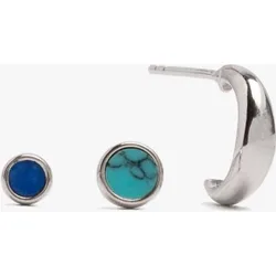 Pack de pendientes de distintas formas en liso