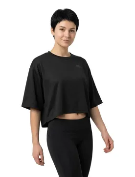 Maglietta A Maniche Corte Icropa Athleisure Black S - Kappa - FashionsVida