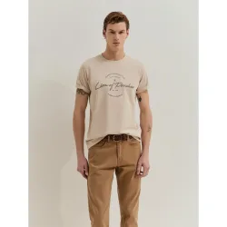 Camiseta de hombre de algodón