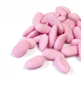 Hochzeitsmandeln Rosa 500 g - KARNEVAL-MEGASTORE - FashionsVida