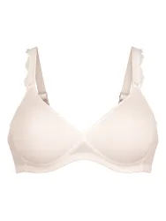 BH ohne Bügel SELMA crystal creme 95C damen