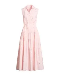 Maxi-Kleid Damen Rosa 34 Damen