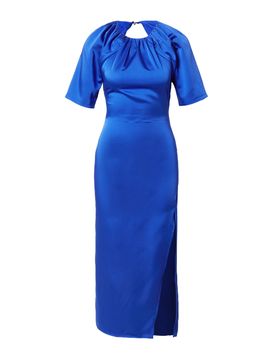 Warehouse Vestido de gala azul