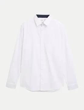 Slim-Fit Hemd Weiß L - Tom Tailor Casual - FashionsVida