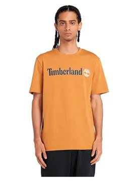 T-shirt à Manches Courtes Kennebec River Linear Logo Wheat Boot 2XL