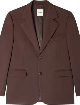 Americana de hombre oversize de lana virgen - sandro - FashionsVida