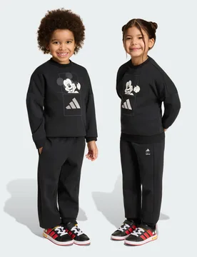 JOGGER DISNEY MICKEY MOUSE 6-7A Black / Off White - Adidas - FashionsVida