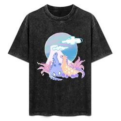 Dinosaurs stegosaurus T-Shirt High Elasticity Sports Tee Shirt