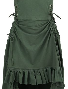 Kurzes Kleid - Soleil Dress - M bis 4XL - für Damen - Größe 4XL - grün - Frauen - female